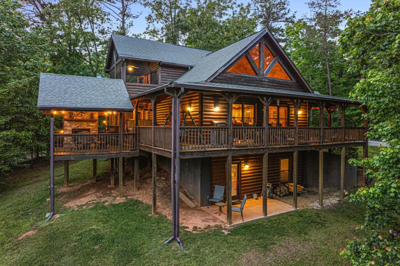 Incredible Views! - Pet Friendly - Aska Adventure Area - Bearfoot Bungalow Blue Ridge Luaran gambar