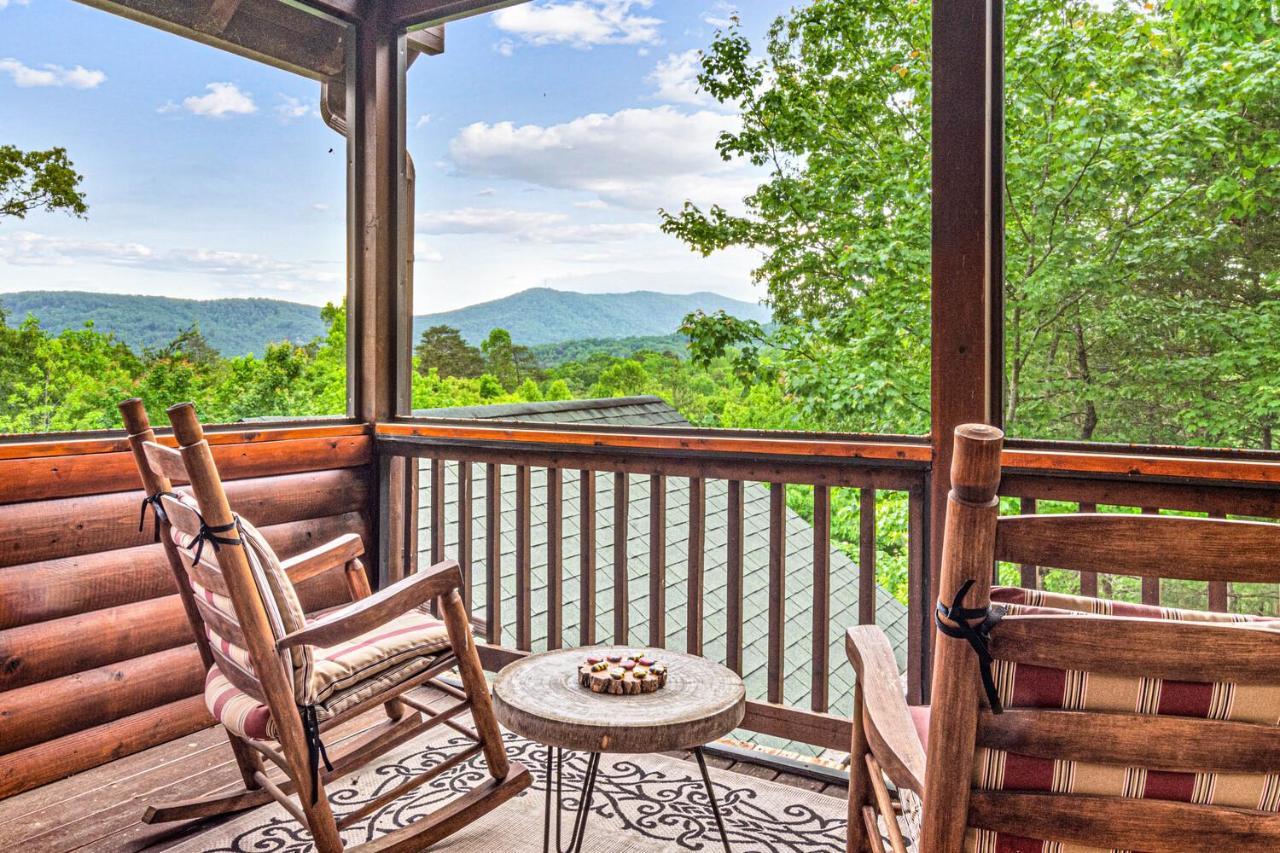Incredible Views! - Pet Friendly - Aska Adventure Area - Bearfoot Bungalow Blue Ridge Luaran gambar